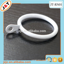 white/gold metal fashion curtain rod rings with cheap price